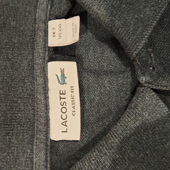 Lacoste Men's Green Polo Shirt - Picture 3 of 5